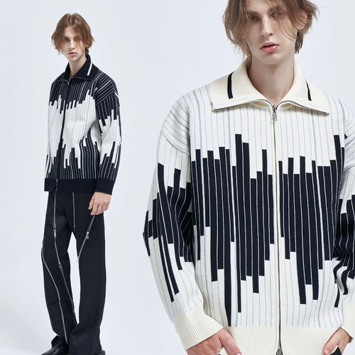 Cardigan zip techno - vanidadang