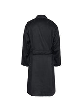 Vanida Dang - Veste longue col hanfu noir - Luxe Samouraï Futuriste Techwear