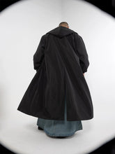 Vanida Dang - Manteau Oversize à capuche noir - Luxe Samouraï Futuriste Techwear