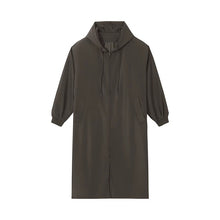 Vanida Dang - Manteau Oversize à capuche noir - Luxe Samouraï Futuriste Techwear
