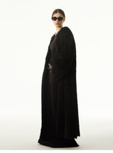 Black Extra long coat