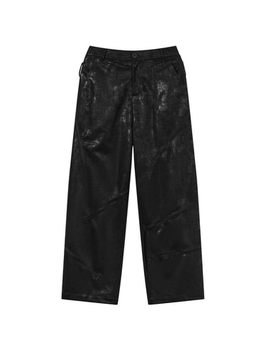 Pantalon découpé