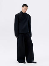 Col Mao blouse hiver