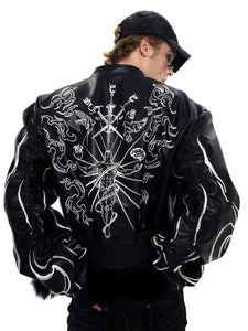 Blouson gothique