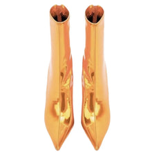Orange Metallic Stilettos – VANIDA DANG