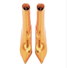 Orange Metallic Stilettos – VANIDA DANG