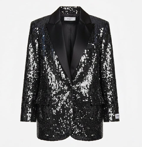 Black sequin ensemble