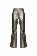 Vanida Dang - Ensemble blazer en cuir vegan craquelé, foiled, Dang - Couture Franco-Chinoise