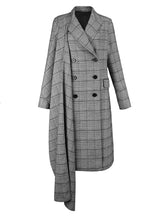 Gray Plaid Coat