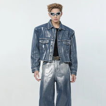 Denim Two-piece Liquid State Washing