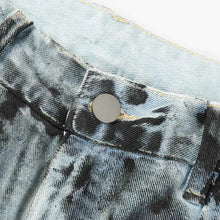 Denim tacheté