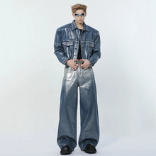 Denim Two-piece Liquid State Washing