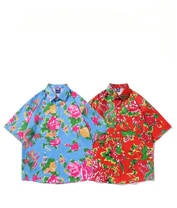 Chinese printed patterns Shirt