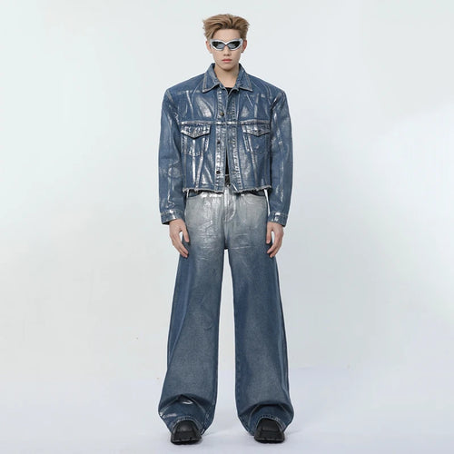 Denim Two-piece Liquid State Washing