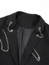 Metal Chain Blazer