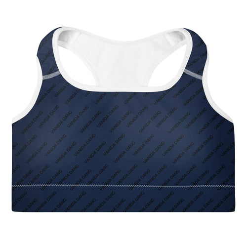 Navy Sports Bra - vanidadang