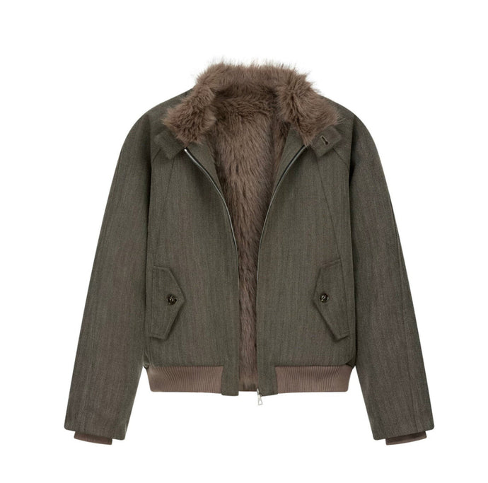 Blouson pied de poule