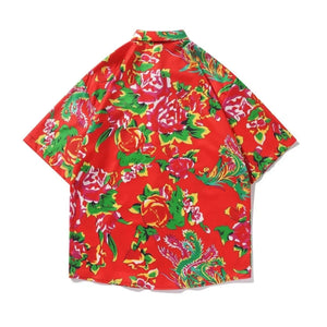 Chinese printed patterns Shirt