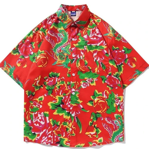 Chinese printed patterns Shirt - vanidadang