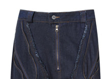 Denim splices cargo brut