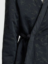 Doudoune gilet col Mao noire