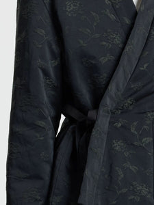 Doudoune gilet col Mao noire