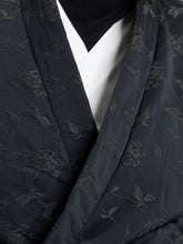Doudoune gilet col Mao noire