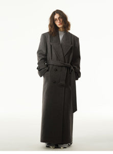 Extra long coat