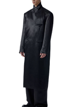 Manteau soie Mao