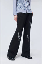 Pantalon incrustation sequin