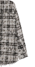 Plaid Shirts Distressed Tassed - vanidadang