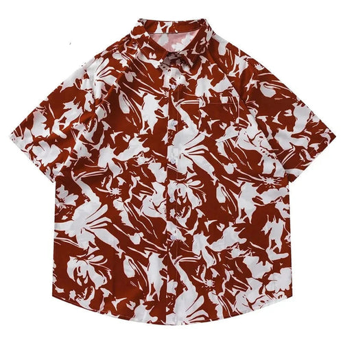 Red flowers TSHIRT - vanidadang