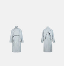 Trench coat asymétriques reverts - vanidadang