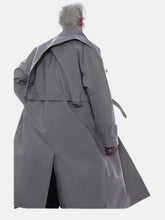 Trench coat asymétriques reverts - vanidadang