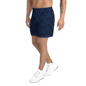 Vanida Dang Logo Monogram Navy Shorts - vanidadang