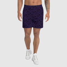 Vanida Dang Logo Monogram Purple Shorts - vanidadang