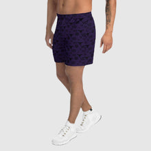 Vanida Dang Logo Monogram Purple Shorts - vanidadang