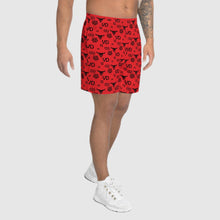 Vanida Dang Logo Monogram Red Shorts - vanidadang