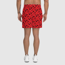 Vanida Dang Logo Monogram Red Shorts - vanidadang