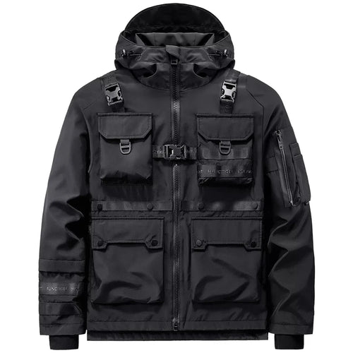 veste techwear Militaire 1 vue de face – Vanida Dang