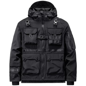 veste techwear Militaire 1 vue de face – Vanida Dang