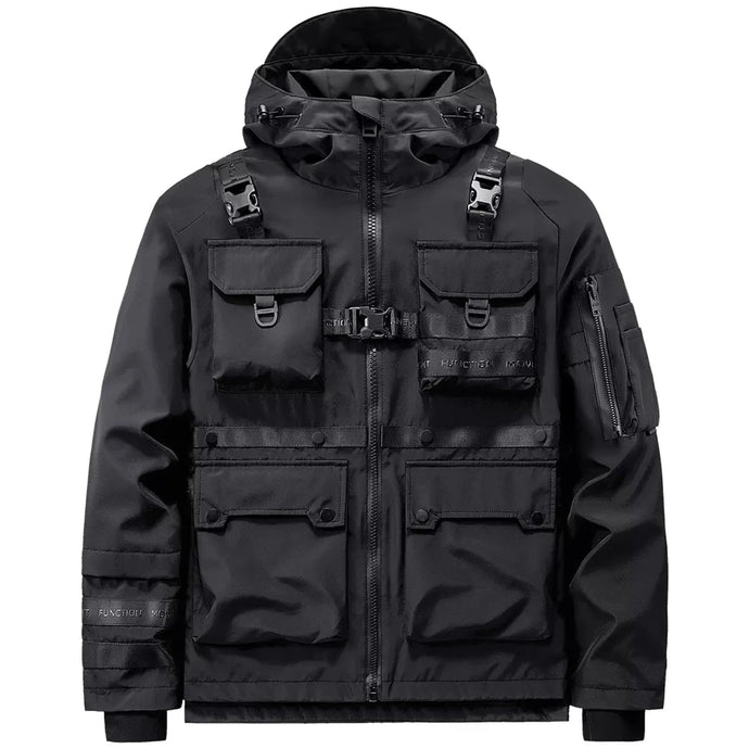 veste techwear Militaire 1 vue de face – Vanida Dang