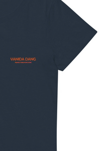 Women’s basic organic t-shirt ORANGE BRODE - vanidadang