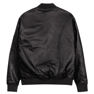 FAUX Leather Bomber Jacket EMBROIDED VANIDA DANG