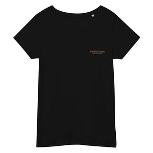 Women’s basic organic t-shirt ORANGE BRODE - vanidadang