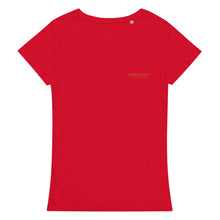 Women’s basic organic t-shirt ORANGE BRODE - vanidadang